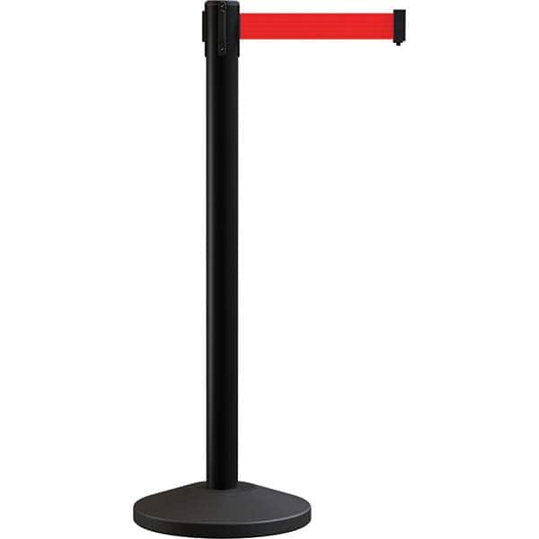Trafford Industrial - Barrier Posts Type: Stanchion Post Color/Finish: Black - Exact Tooling