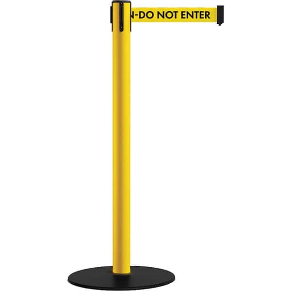 Trafford Industrial - Barrier Posts Type: Stanchion Post Color/Finish: Yellow - Exact Tooling