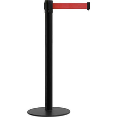 Trafford Industrial - Barrier Posts Type: Stanchion Post Color/Finish: Black - Exact Tooling