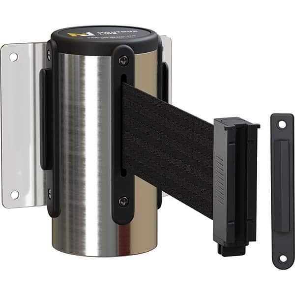 Trafford Industrial - Barrier Parts & Accessories Type: Belt Barrier Color: Black - Exact Tooling