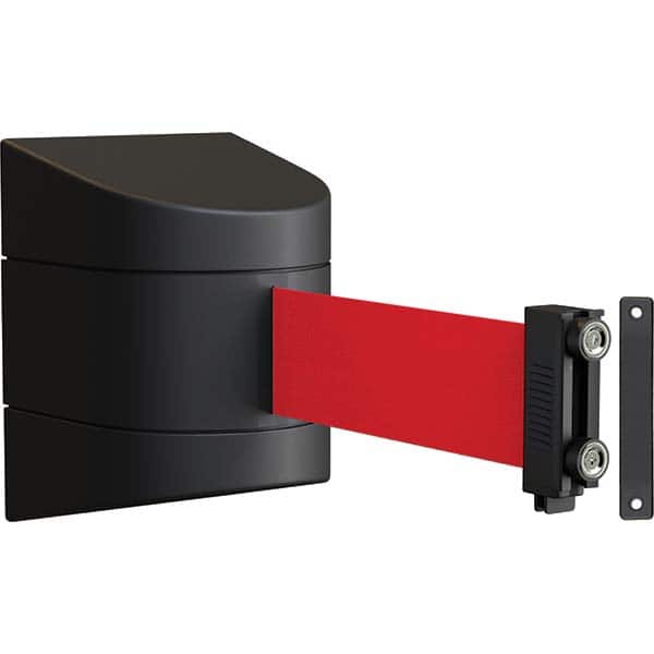 Trafford Industrial - Barrier Parts & Accessories Type: Belt Barrier Color: Black - Exact Tooling