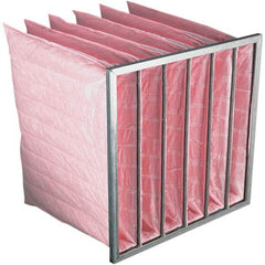 PRO-SOURCE - Bag & Cube Air Filters; Filter Type: Pocket Filter ; Nominal Height (Inch): 20 ; Nominal Width (Inch): 20 ; Nominal Depth (Inch): 22 ; Integrated Frame: Yes ; Particle Capture Efficiency (%): 80-85 - Exact Tooling