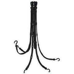 The Perfect Bungee - Stretch Tie Downs Type: FlexWeb Tie Down End Type: Molded in Hook & Safety Clasp; Molded Nylon Hook End; Overmolded Nylon Hook End - Exact Tooling