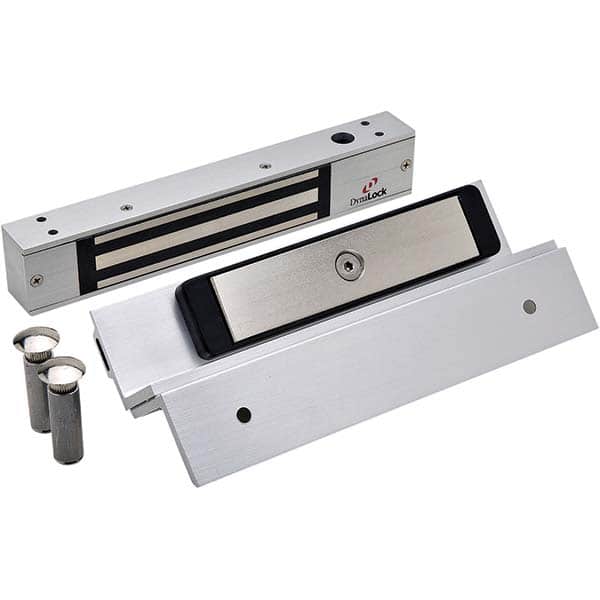 Made in USA - Electromagnet Locks Average Magnetic Pull (Lb.): 650.000 (Pounds) Length (Inch): 10-1/2 - Exact Tooling