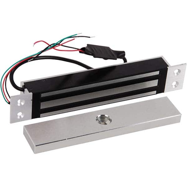 Made in USA - Electromagnet Locks Average Magnetic Pull (Lb.): 750.000 (Pounds) Length (Inch): 9 - Exact Tooling