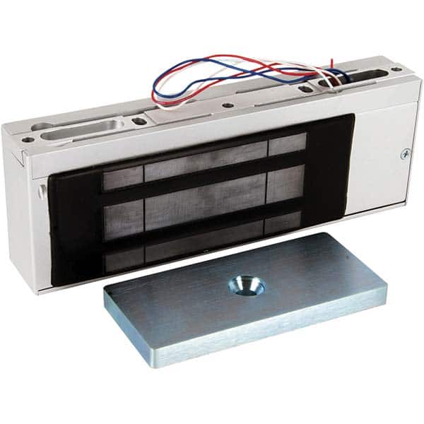 Securitron - Electromagnet Locks Average Magnetic Pull (Lb.): 1200.000 (Pounds) Length (Inch): 10-1/2 - Exact Tooling