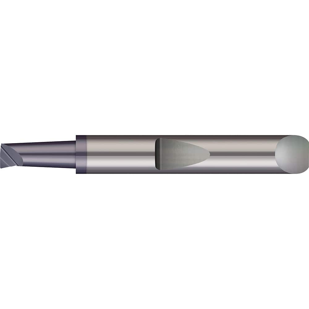Micro 100 - Boring Bars; Minimum Bore Diameter (Decimal Inch): 0.2000 ; Maximum Bore Depth (Decimal Inch): 1.2500 ; Maximum Bore Depth (Inch): 1-1/4 ; Material: Solid Carbide ; Boring Bar Type: Boring ; Shank Diameter (Decimal Inch): 0.2500 - Exact Tooling