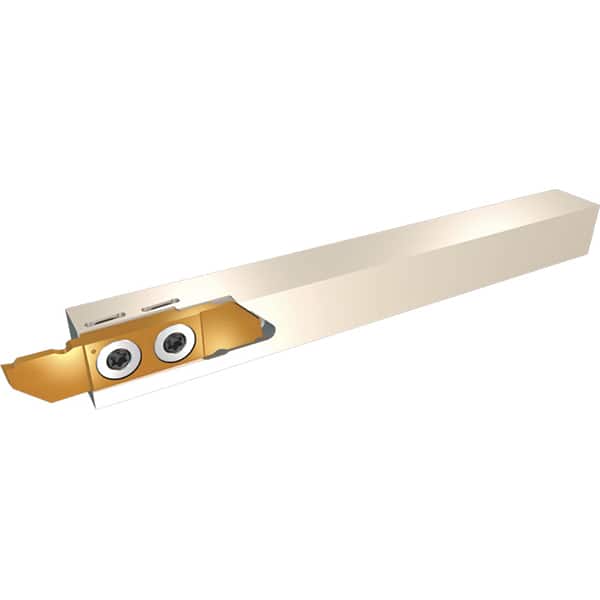 Iscar - Indexable Grooving/Cut-Off Toolholders Internal or External: External Hand of Holder: Left Hand - Exact Tooling