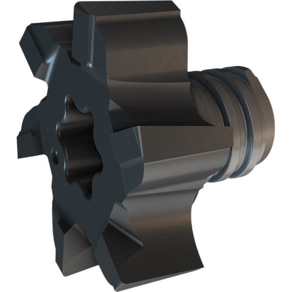 Iscar - MM FM250-75R0.4-06T10 Carbide Face Mill Tip Insert - Exact Tooling