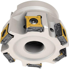 Iscar - Indexable Square-Shoulder Face Mills Cutting Diameter (mm): 63.00 Cutting Diameter (Decimal Inch): 2.4800 - Exact Tooling