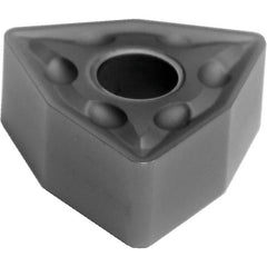 Sumitomo - WNMG432 EMU Grade AC5015S Carbide Turning Insert - TiAlSiN Finish, 80° Trigon, 1/2" Inscr Circle, 3/16" Thick, 0.0313" Corner Radius - Exact Tooling