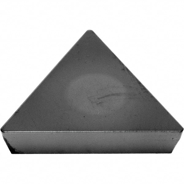 Sumitomo - TPMN221 Grade AC5025S Carbide Turning Insert - TiAlSiN Finish, 60° Triangle, 1/4" Inscr Circle, 1/8" Thick, 0.0156" Corner Radius - Exact Tooling