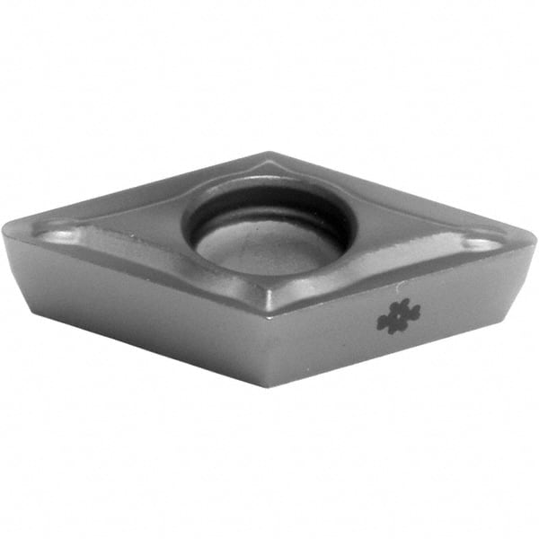 Sumitomo - DPMT32.52 ESU Grade AC5025S Carbide Turning Insert - TiAlSiN Finish, 55° Diamond, 3/8" Inscr Circle, 0.156" Thick, 0.0313" Corner Radius - Exact Tooling