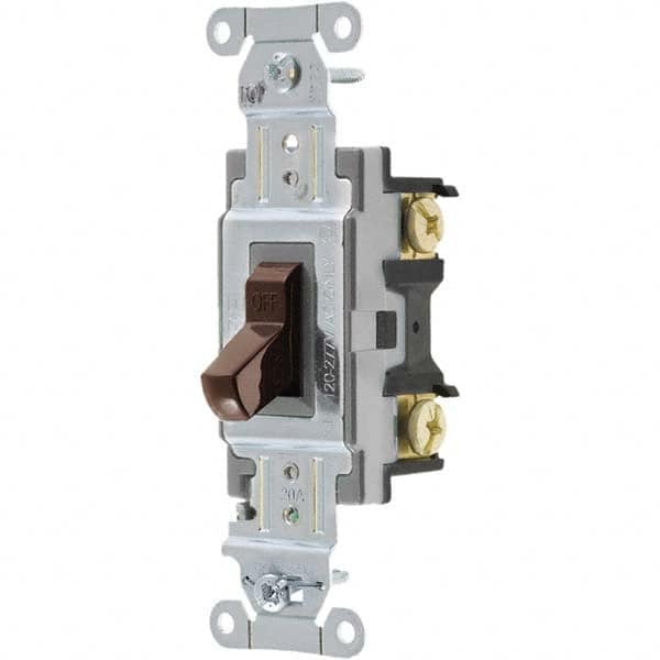 Bryant Electric - Wall & Dimmer Light Switches Switch Type: NonDimmer Switch Operation: Toggle - Exact Tooling