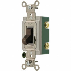Bryant Electric - Wall & Dimmer Light Switches Switch Type: NonDimmer Switch Operation: Toggle - Exact Tooling