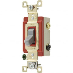 Bryant Electric - Wall & Dimmer Light Switches Switch Type: Three Way Switch Operation: Toggle - Exact Tooling
