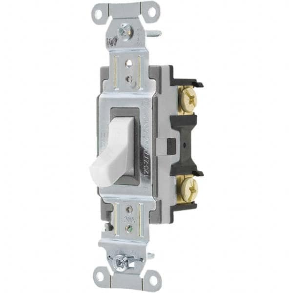 Bryant Electric - Wall & Dimmer Light Switches Switch Type: NonDimmer Switch Operation: Toggle - Exact Tooling