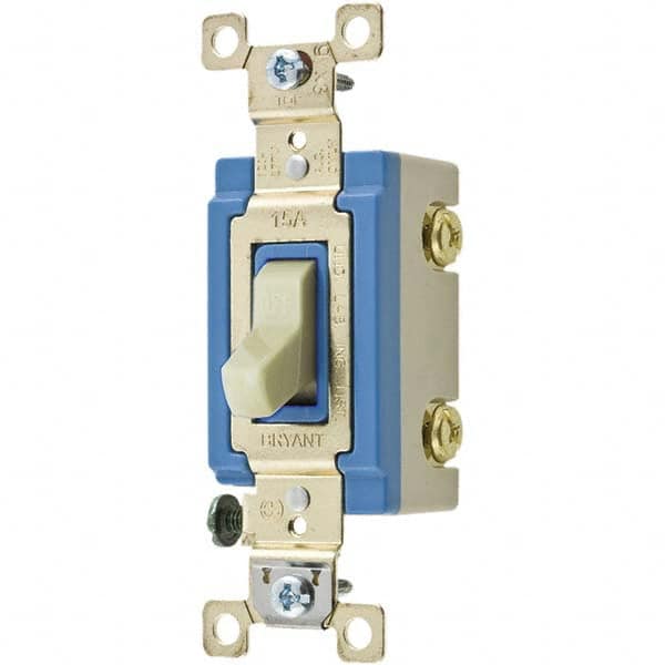 Bryant Electric - Wall & Dimmer Light Switches Switch Type: NonDimmer Switch Operation: Toggle - Exact Tooling
