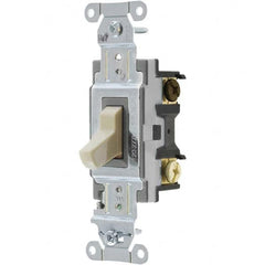 Bryant Electric - Wall & Dimmer Light Switches Switch Type: Four Way Switch Operation: Toggle - Exact Tooling