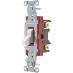 Bryant Electric - Wall & Dimmer Light Switches Switch Type: Four Way Switch Operation: Toggle - Exact Tooling