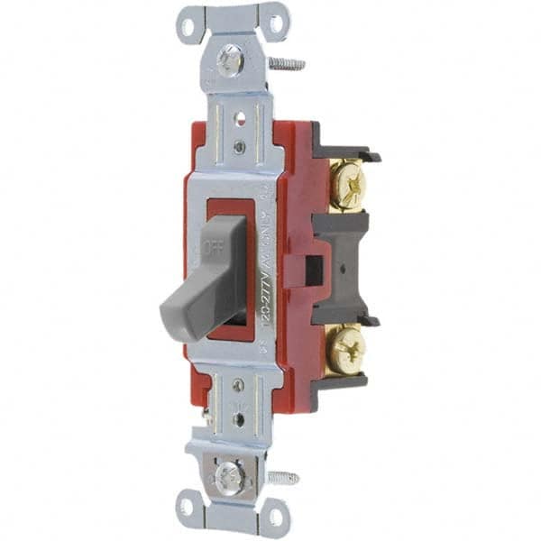 Bryant Electric - Wall & Dimmer Light Switches Switch Type: Three Way Switch Operation: Toggle - Exact Tooling