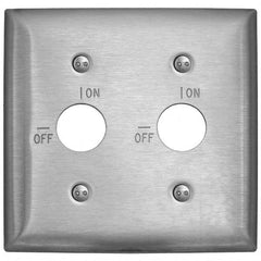 Bryant Electric - Wall Plates Wall Plate Type: Switch Plates Color: Metallic - Exact Tooling