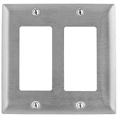 Bryant Electric - Wall Plates Wall Plate Type: Outlet Wall Plates Color: Metallic - Exact Tooling