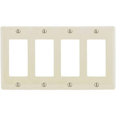 Bryant Electric - Wall Plates Wall Plate Type: Outlet Wall Plates Color: Light Almond - Exact Tooling