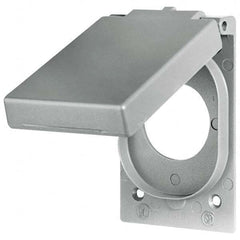 Bryant Electric - Weatherproof Box Covers Cover Shape: Rectangle Number of Holes in Outlet: 1 - Exact Tooling