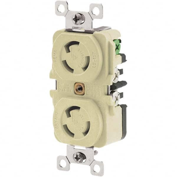 Bryant Electric - Twist Lock Receptacles Receptacle/Part Type: Receptacle Gender: Female - Exact Tooling