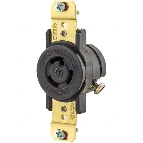 Bryant Electric - Twist Lock Receptacles Receptacle/Part Type: Receptacle Gender: Female - Exact Tooling