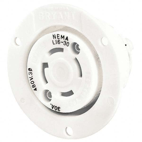 Bryant Electric - Twist Lock Receptacles Receptacle/Part Type: Receptacle Gender: Female - Exact Tooling