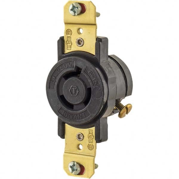 Bryant Electric - Twist Lock Receptacles Receptacle/Part Type: Receptacle Gender: Female - Exact Tooling