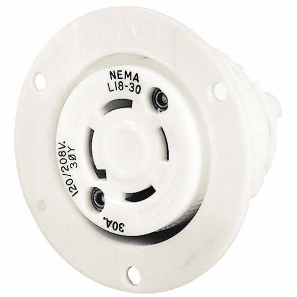 Bryant Electric - Twist Lock Receptacles Receptacle/Part Type: Receptacle Gender: Female - Exact Tooling