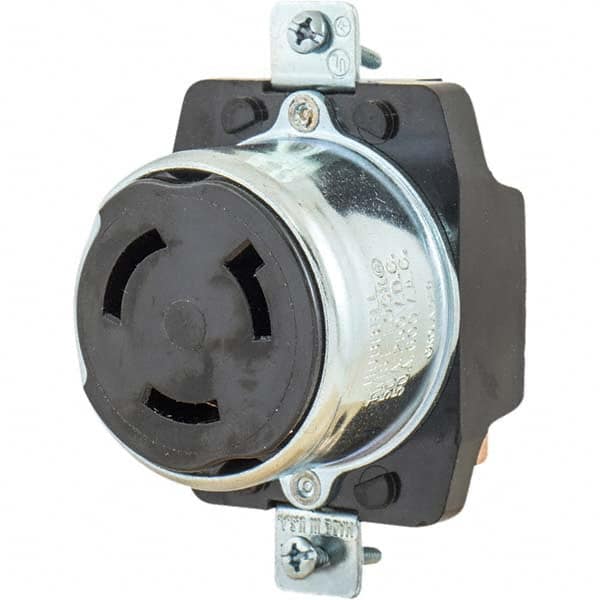 Bryant Electric - Twist Lock Receptacles Receptacle/Part Type: Receptacle Gender: Female - Exact Tooling