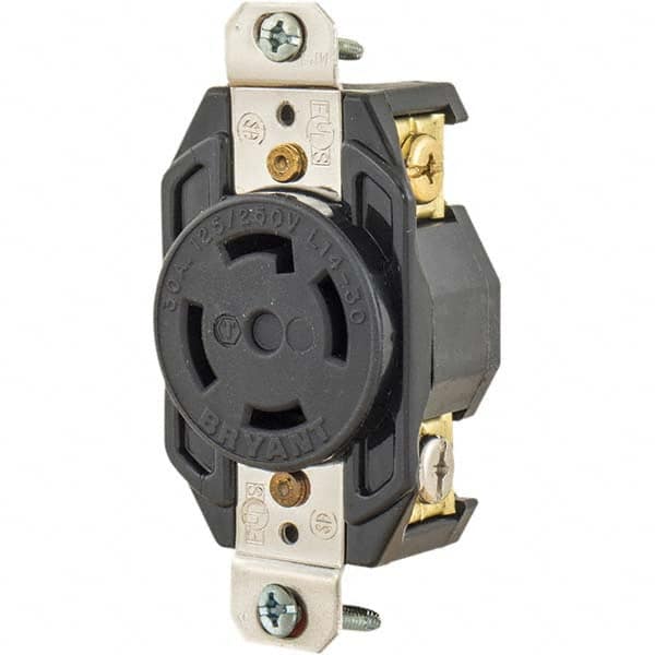 Bryant Electric - Twist Lock Receptacles Receptacle/Part Type: Receptacle Gender: Female - Exact Tooling