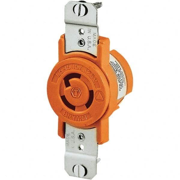 Bryant Electric - Twist Lock Receptacles Receptacle/Part Type: Receptacle Gender: Female - Exact Tooling