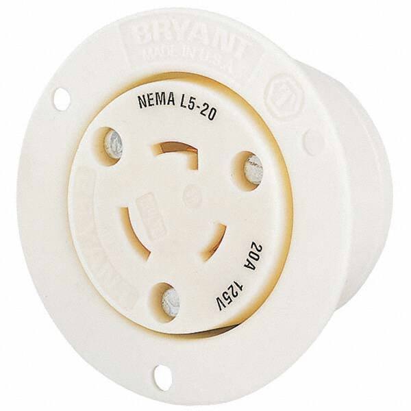 Bryant Electric - Twist Lock Receptacles Receptacle/Part Type: Receptacle Gender: Female - Exact Tooling
