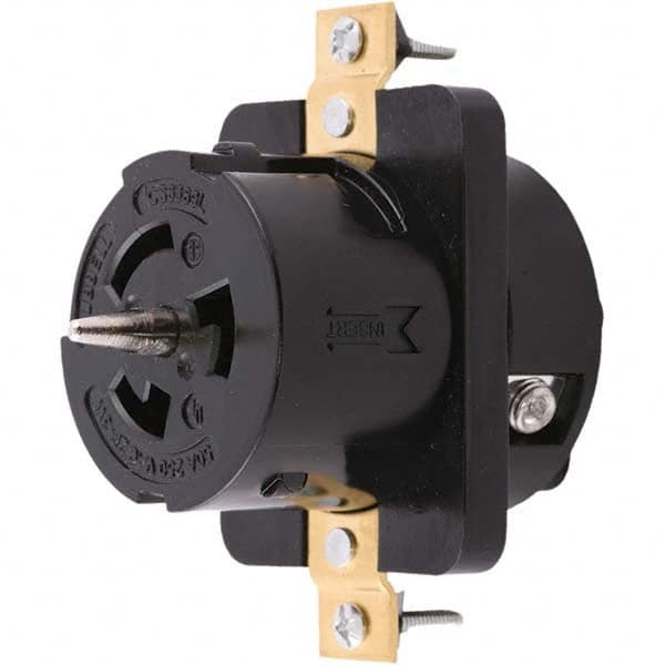Bryant Electric - Twist Lock Receptacles Receptacle/Part Type: Receptacle Gender: Female - Exact Tooling