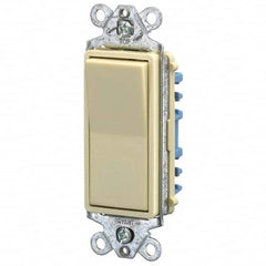 Bryant Electric - Wall & Dimmer Light Switches Switch Type: Three Way Switch Operation: Rocker - Exact Tooling