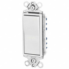 Bryant Electric - Wall & Dimmer Light Switches Switch Type: Three Way Switch Operation: Rocker - Exact Tooling