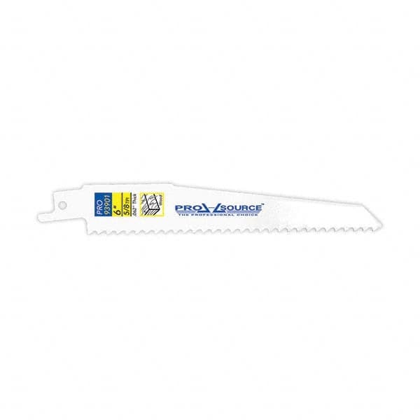 PRO-SOURCE - Reciprocating Saw Blades Blade Material: Bi-Metal Blade Length (Inch): 6 - Exact Tooling