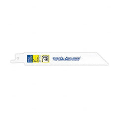 PRO-SOURCE - Reciprocating Saw Blades Blade Material: Bi-Metal Blade Length (Inch): 6 - Exact Tooling