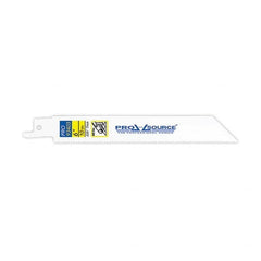 PRO-SOURCE - Reciprocating Saw Blades Blade Material: Bi-Metal Blade Length (Inch): 6 - Exact Tooling