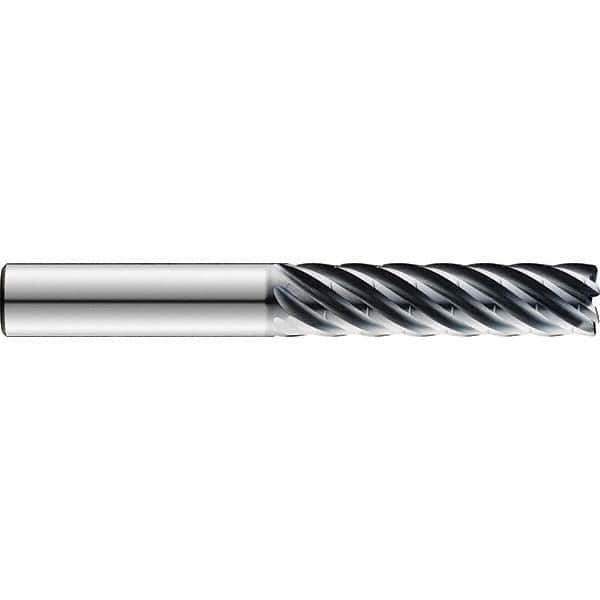 SGS - 1", 4" LOC, 1" Shank Diam, 7" OAL, 7 Flute Solid Carbide Square End Mill - Exact Tooling