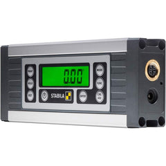 Stabila - Digital & Dial Protractors Style: Digital Protractor Measuring Range (Degrees): 360.00 - Exact Tooling
