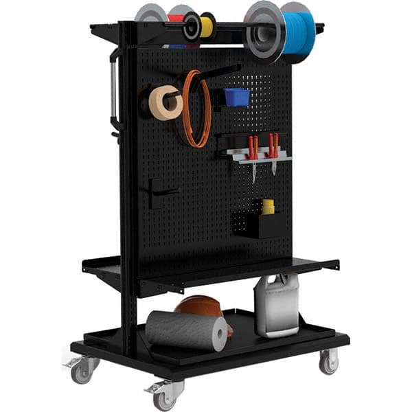 Rousseau Metal - Mobile Work Stands Type: Mobile Work Stand Width (Inch): 38 - Exact Tooling