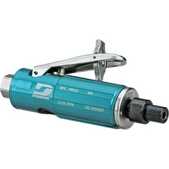 Dynabrade - Air Die Grinders Type: Straight Die Grinder Collet Size (Inch): 1/4 - Exact Tooling