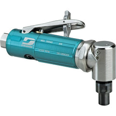 Dynabrade - Air Die Grinders Type: Angle Die Grinder Collet Size (Inch): 1/4 - Exact Tooling