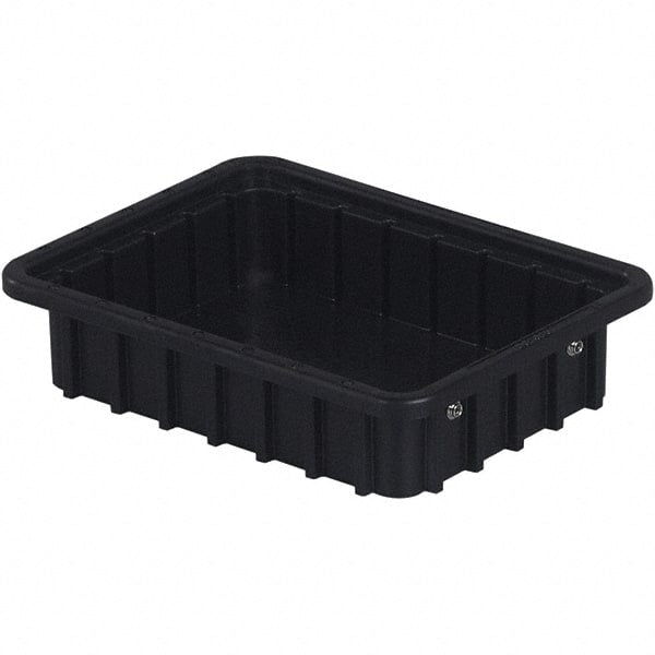 LEWISBins+ - 8-3/8" Wide x 2-1/2" High, Black Bin Divider Box - Use with DV0825 Short, DV1025 Long - Exact Tooling
